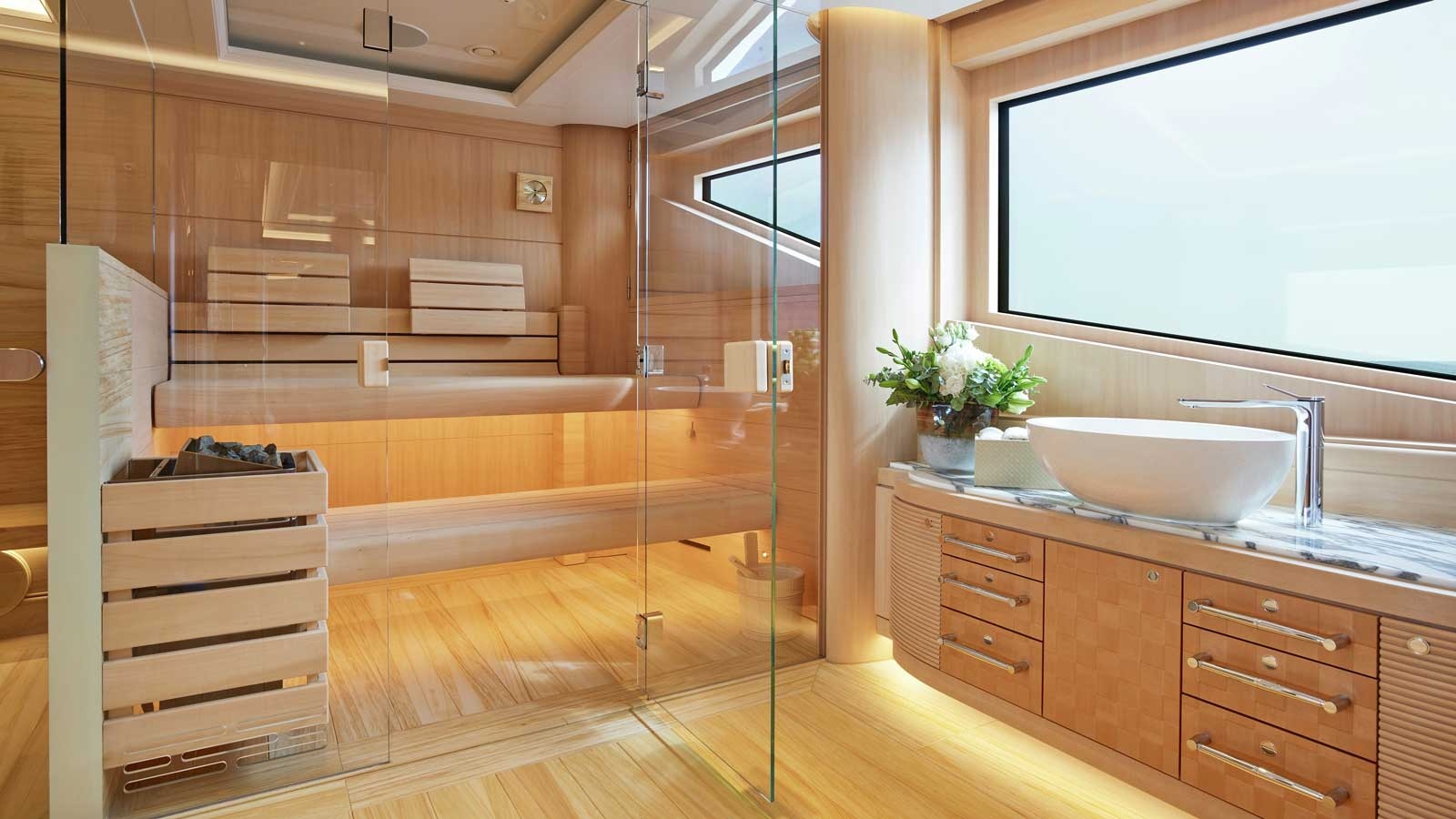 fagernes yacht klubb sauna
